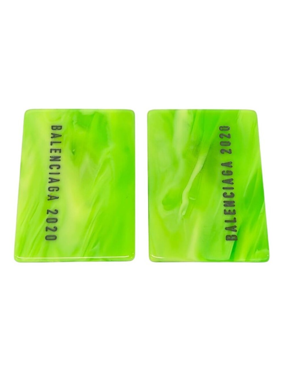Balenciaga Earrings Light Green